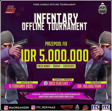 PUBG MOBILE ITC ROXY FAST TOUR